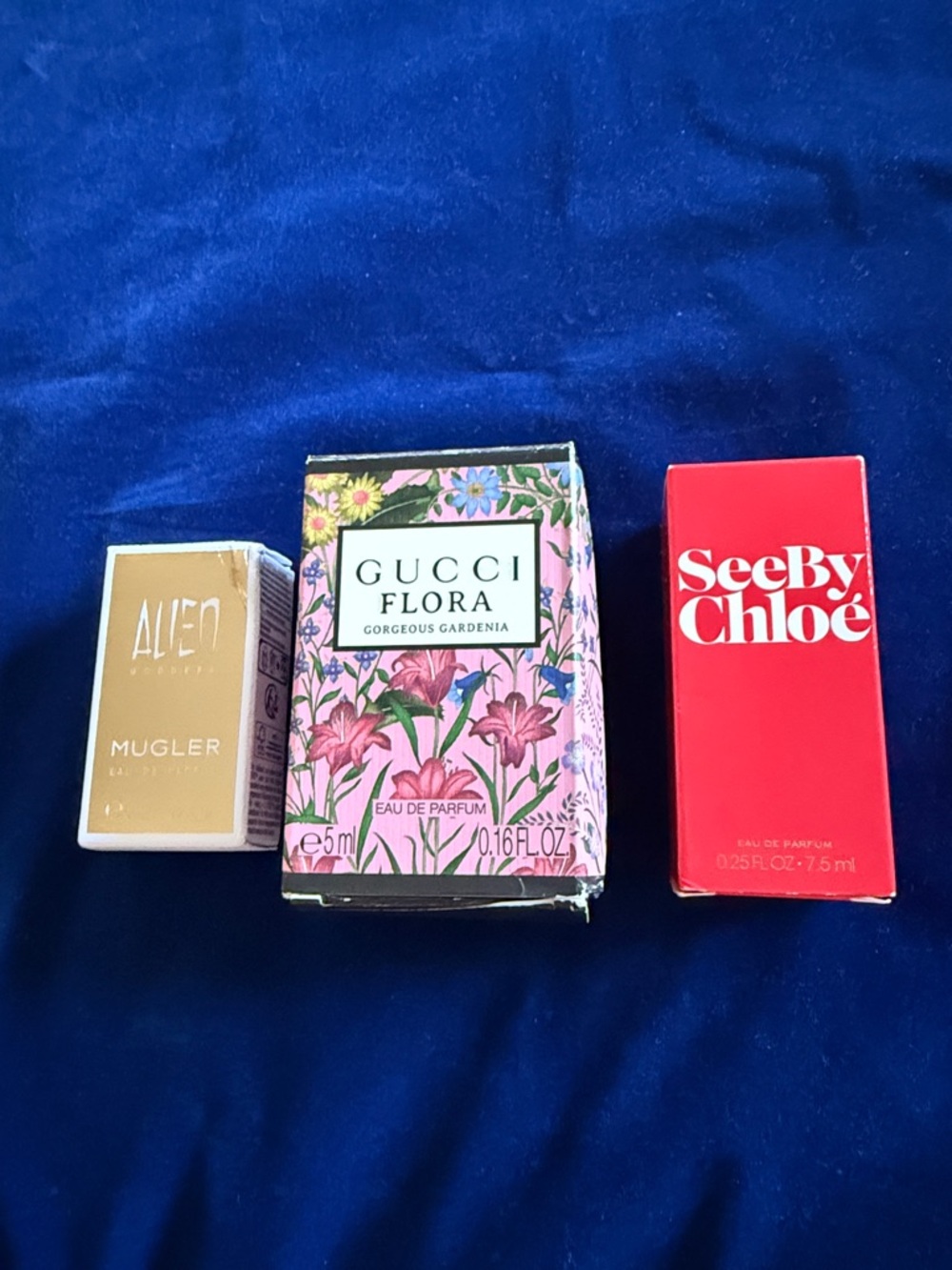 Gucci Pink Floral Box with Green Accents